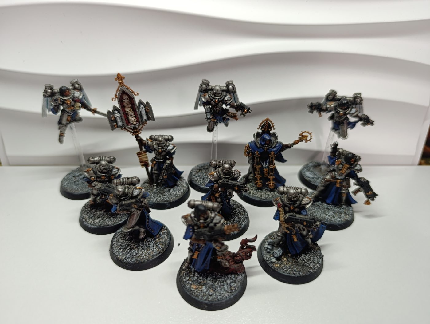 set 7 pz adrepta soritas + 3 serafini magnetizzati