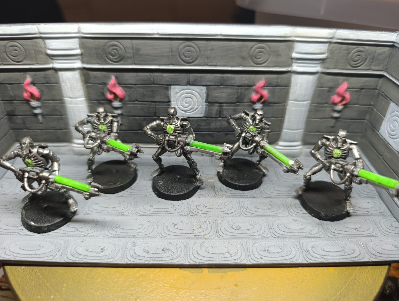 SET 10 NECRON WARRIOR + SCIAMI