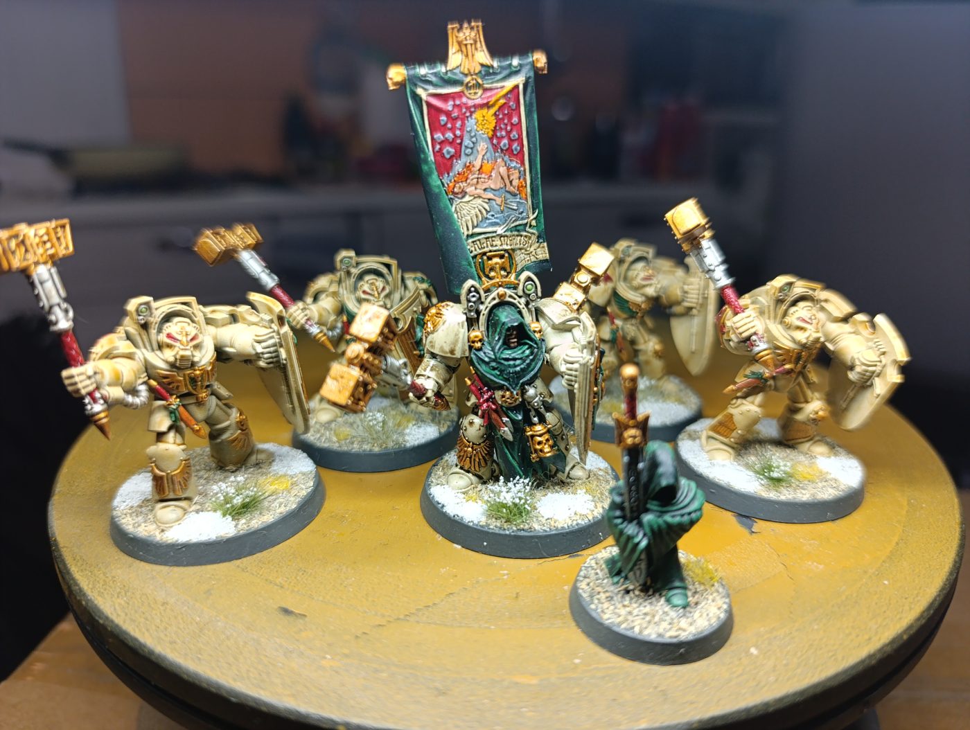SET 5+1 Dark Angels Deathwing Knights