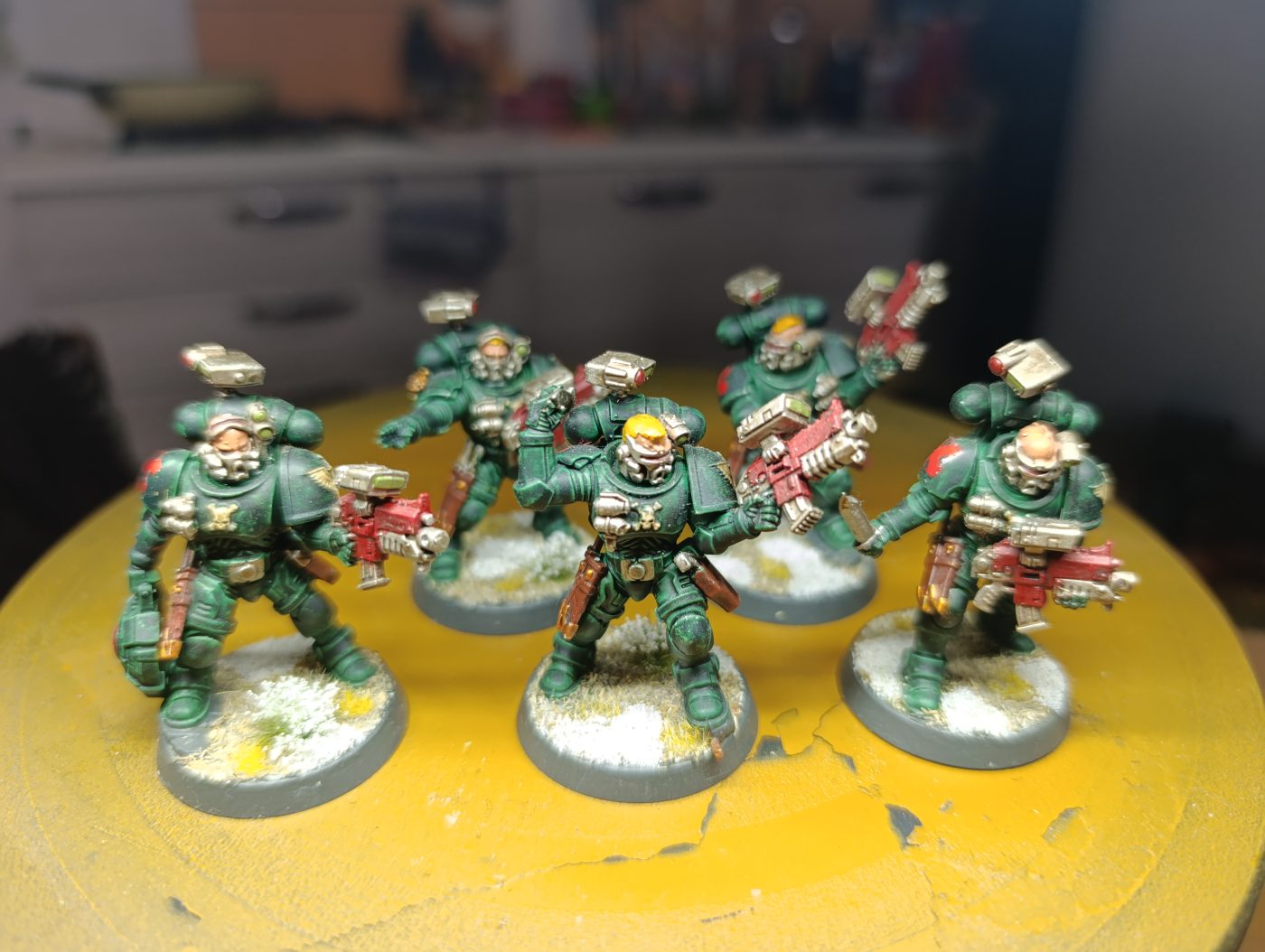 SET 5 Dark Angels Primaris Infiltrator
