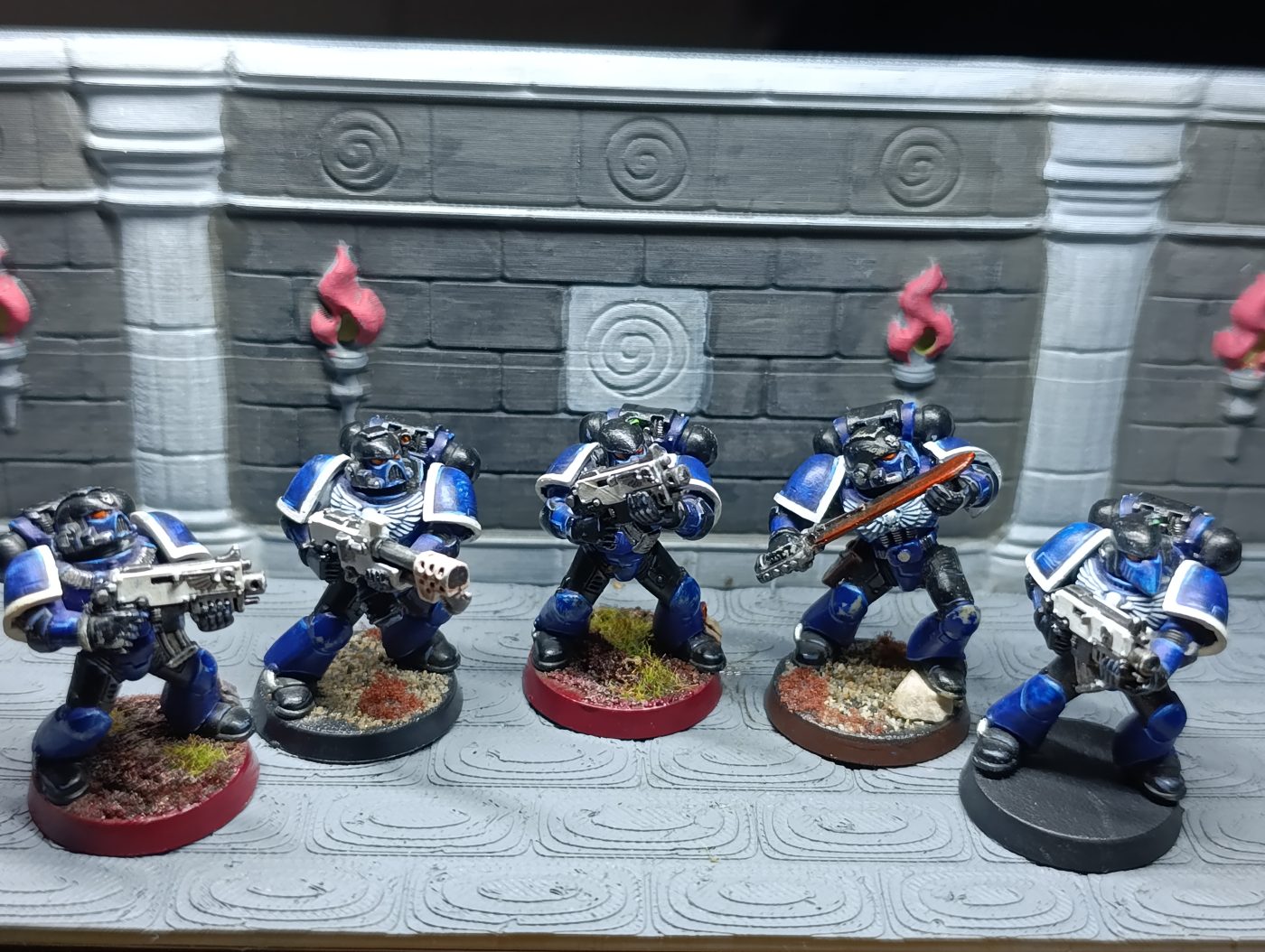 SET DA 5 SPACE MARINE